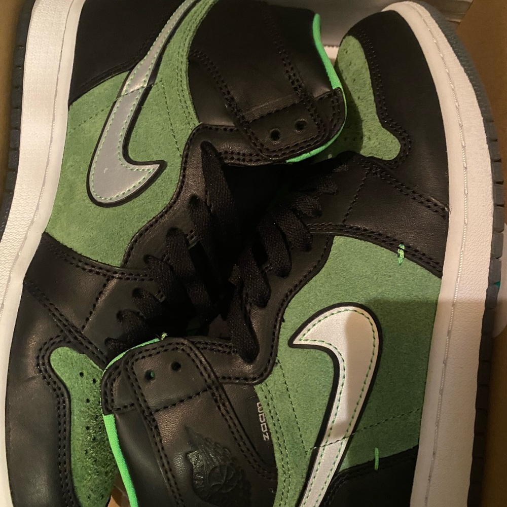 Men's Air Jordan 1 High Zoom Zen Green